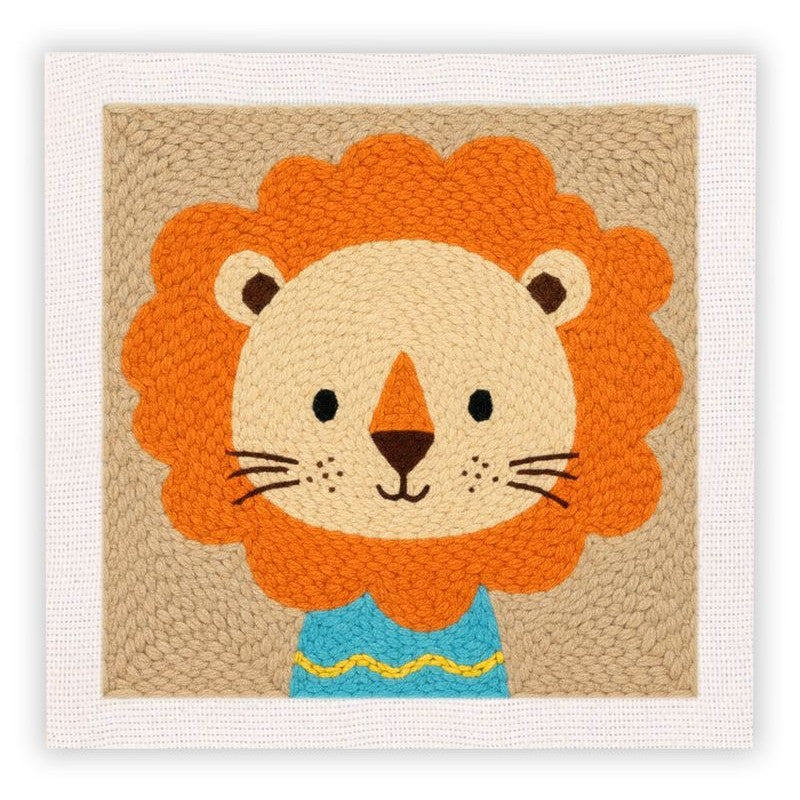Beginner Cozy Punch Needle Embroidery Starter Kit - 50 Pre-Printed Pattern (25x25cm)