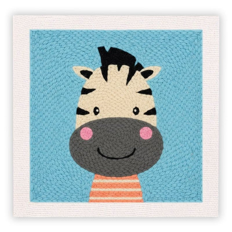 Beginner Cozy Punch Needle Embroidery Starter Kit - 50 Pre-Printed Pattern (25x25cm)