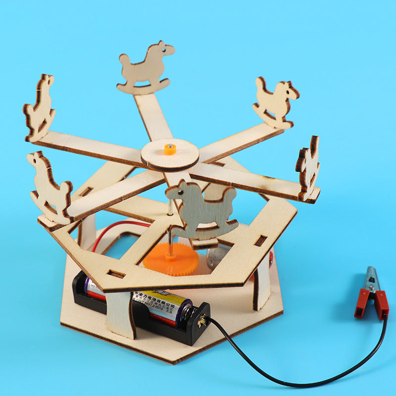Educational STEM Learning Kit for Kids - 90+ Science & Engineering Projects, Wooden DIY Model Set