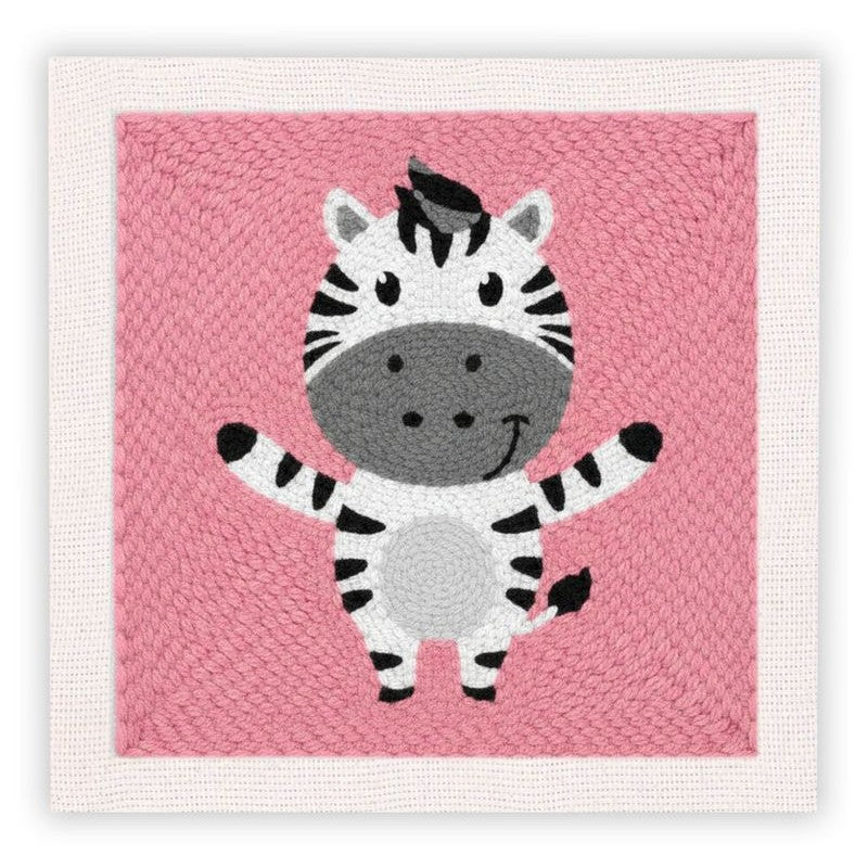 Beginner Cozy Punch Needle Embroidery Starter Kit - 50 Pre-Printed Pattern (25x25cm)