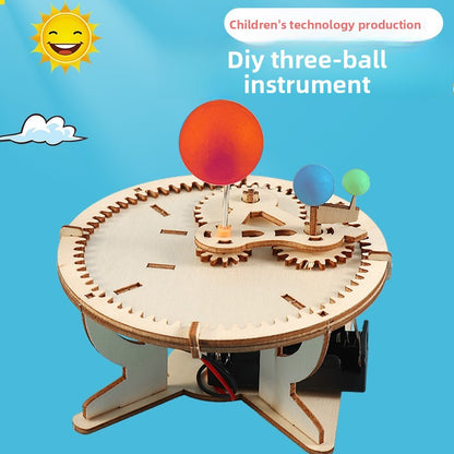 Educational STEM Learning Kit for Kids - 90+ Science & Engineering Projects, Wooden DIY Model Set